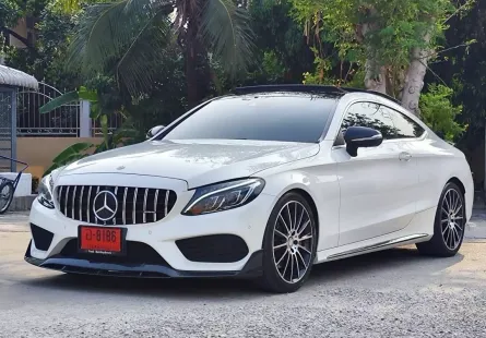 2016 Mercedes-Benz C250 2.0 Coupe AMG Dynamic รถเก๋ง 2 ประตู  รถสวย ไมล์น้อย ประกอบนอก 