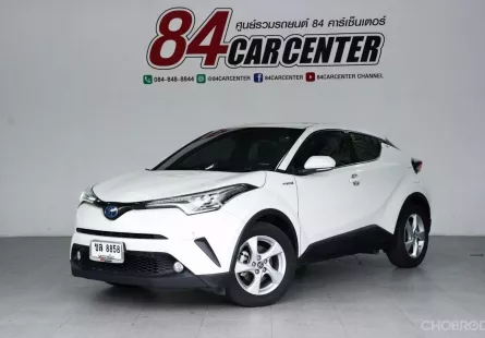 2018 Toyota C-HR 1.8 HV Mid SUV รถบ้านมือเดียว