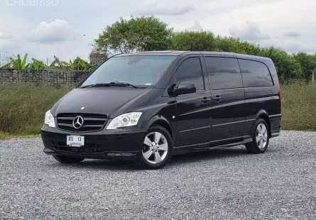 MERCEDES-BENZ VITO 115 CDI Extra Long (W639) "Facelift" Sliding Roof ปี 2013 ประวัติเซอร์วิสศูนย์ไทย