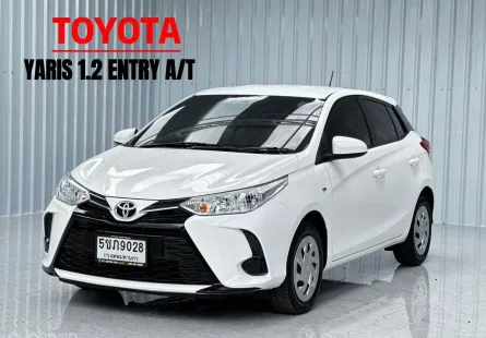  Toyota YARIS 1.2 Entry รถเก๋ง 5 ประตู 