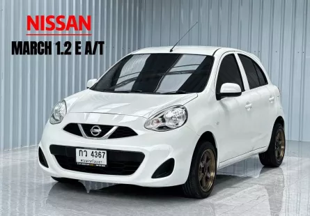  Nissan MARCH 1.2 E รถเก๋ง 5 ประตู 