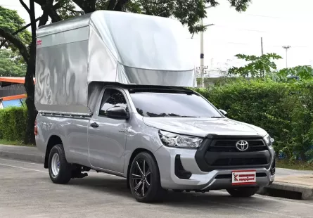 Toyota Revo 2.4 SINGLE Entry 2021 กระบะหลังคาสูงเพลาลอยไมล์เพียง 1 หมื่นกว่าโล พร้อมใช้งาน