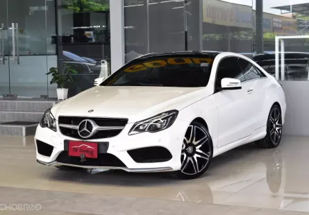 Mercedes-Benz E250 2.0 AMG Plus ปี 2016 ไมล์แท้8x,xxxโล รถศูนย์Benz Thailand รถบ้านแท้ๆ เดิมสวยมาก 