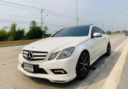 ใช้น้อย มีประวัติเข้าศูนย์ตลอด 🚩MERCEDES-BENZ E250 COUPE CGI AMG W207 ปี 2011    