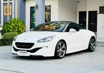 peugeot Rcz  1.6turbo 210hp facelift เชนท์สุดท้าย เน้นๆไมล์ 40,xxxกม สีขาว ปี2013