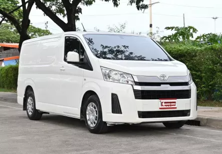 Toyota Hiace 2.8 ECO 2019 รถตู้เตี้ยบรรทุกพร้อมใช้งาน โฉมล่าสุด เครดิตดีฟรีดาวน์ได้