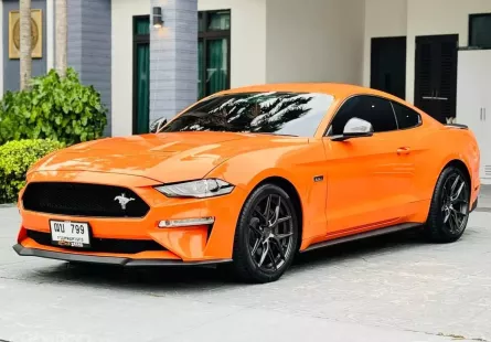 Ford MUSTANG 2.3 Eco Boots ท็อปสุด High Perforance 330แรงม้า เน้นๆไมล์ 20***กม. สีพิเศษ ส้ม ปี2020