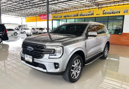 2023 Ford Everest 2.0 Bi-Turbo Titanium+ 4WD SUV ออกรถง่าย ใช้เงิน 0 บาท