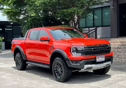 2024 FORD RAPTOR RAPTOR 2.0 BI TURBO รถมือเดียวออกป้ายแดง สภาพป้ายแดง ไม่เคยมีอุบัติเหตุครับ