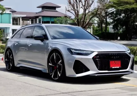 2021 Audi RS6 4.0 Avant quattro Wagon รถบ้านมือเดียว ไมล์น้อย 