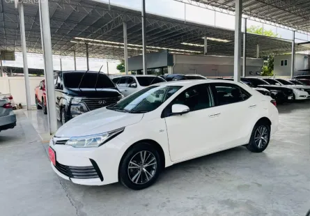 TOYOTA ALTIS 1.8 E ปี 2017 รถบ้าน มือแรกออกห้าง ไมล์น้อย 8 หมื่นโล พร้อมใช้ รับประกันตัวถังสวย