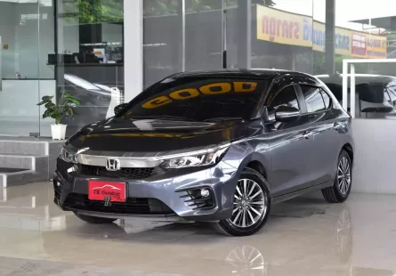 Honda City hatchback 1.0 SV ปี2021 สวยสภาพป้ายแดง ไมล์แท้4****โลเข้าศูนย์ตลอด รถบ้านมือเดียว ฟรีดาว