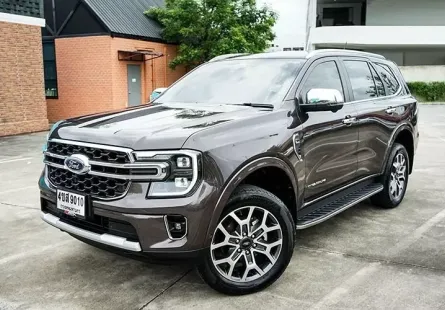 2022 Ford Everest 2.0 Bi-Turbo Titanium+ 4WD SUV รถบ้านแท้ ไมล์น้อย มือเดียว เจ้าของขายเอง 