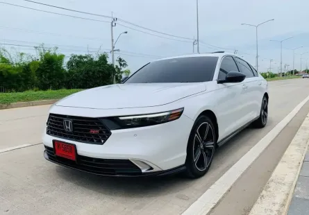 2023 Honda ACCORD 2.0 e:HEV RS รถเก๋ง 4 ประตู รถบ้านมือเดียว ไมล์น้อย เจ้าของขายเอง 