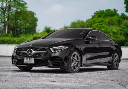 New !! Benz CLS300d Coupe AMG ปี 2018 รถมือเดียวป้ายแดง เซอร์วิสศูนย์ตลอด ออฟชั่นแน่นมาก