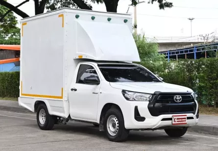 Toyota Hilux Revo 2.4 SINGLE Entry 2021 กระบะตู้ทึบภายในใหม่ความสูง 2 เมตร พร้อมใช้งาน