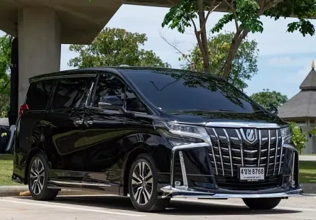 2021 Toyota ALPHARD 2.5 S C-Package รถตู้/MPV รถสภาพดี มีประกัน