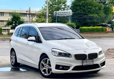 ขาย รถมือสอง 2015 BMW 218i 1.5 Grand Tourer SUV 7ที่นั่ง บอดี้เดิมทั้งคัน ฟรีดาวน์ ฟรีส่งรถทั่วไทย