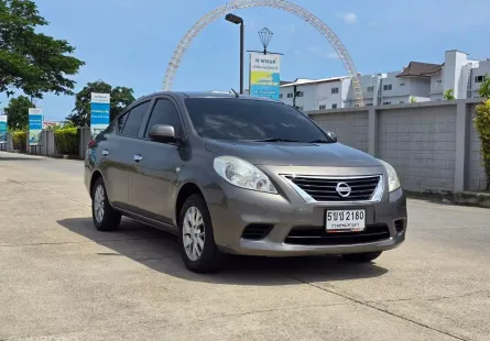 2012 Nissan Almera 1.2 ES รถมือเดียว ไม่เคยติดแก๊ส ประหยัดน้ำมัน 