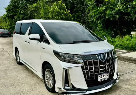 2020 Toyota ALPHARD 2.5 HYBRID SR C-Package E-Four 4WD รถตู้/MPV  รถบ้านมือเดียว ไมล์น้อย 