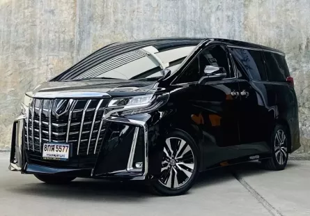 2023 Toyota ALPHARD 2.5 S C-Package รถตู้/MPV รถสภาพดี มีประกัน ไมล์แท้ มือเดียวป้ายแดง 