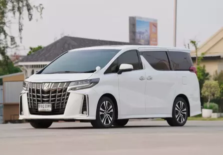 2020 Toyota ALPHARD 2.5 S C-Package รถตู้/MPV รถสวย ไมล์น้อย มือเดียวป้ายแดง 