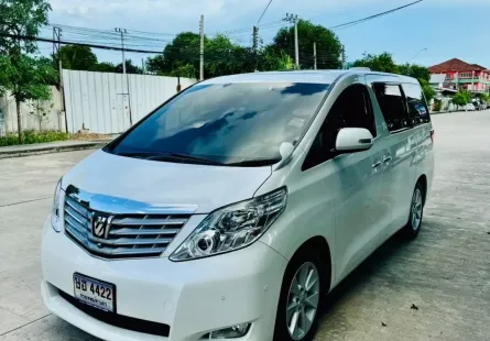 2010 Toyota ALPHARD 2.4 V รถตู้/MPV รถบ้านแท้ ไมล์น้อย ประวัติดี 