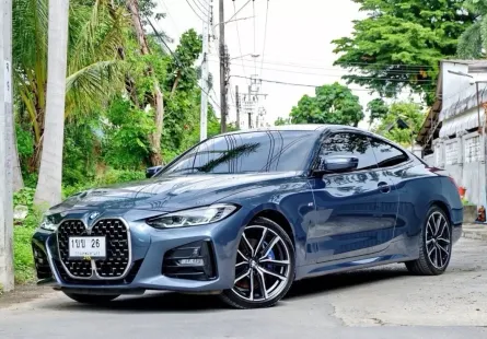 2022 BMW 430i 2.0 430i Coupe M Sport รถเก๋ง 2 ประตู ไมล์น้อย มือเดียว ป้ายแดง 