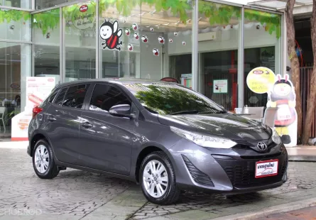 ขายรถ TOYOTA YARIS 1.2 E เกียร์ AUTO สีเทา ปี 2018