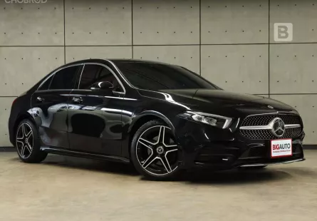 2021 Mercedes-Benz A200 AMG Dynamic Sedan AT ไมล์แท้ 6 หมื่น ชุดแต่งแท้รอบคัน B7556