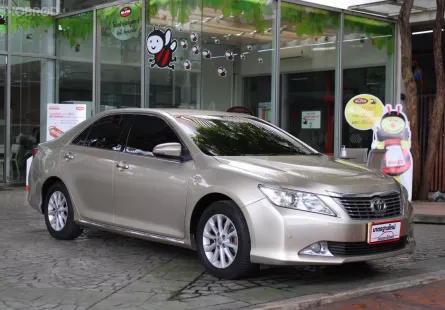 ขายรถ TOYOTA CAMRY 2.0 G เกียร์ AUTO สีน้ำตาล ปี 2013 