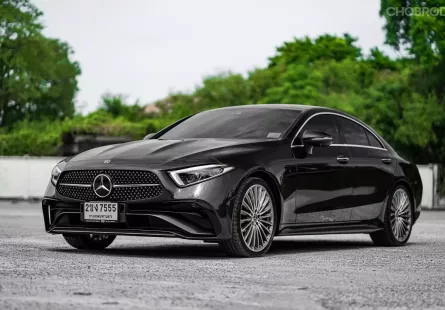 New !! Benz CLS220d AMG Facelift สีเทา ปี 2021 รถมือเดียวป้ายแดง เซอร์วิสศูนย์ตลอด ออฟชั่นแน่นมาก