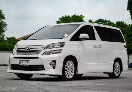 New !! Toyota Vellfire 2.4 ZG เบาะมิ๊กกี้เม้าส์ ปี 2012 รถสภาพสวยมาก ออฟชั่นครบ ๆ 