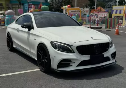 2020 Mercedes-Benz C43 3.0 AMG C 43 4MATIC Coupé รถเก๋ง 2 ประตู เจ้าของขายเอง รถสวย ไมล์น้อย 