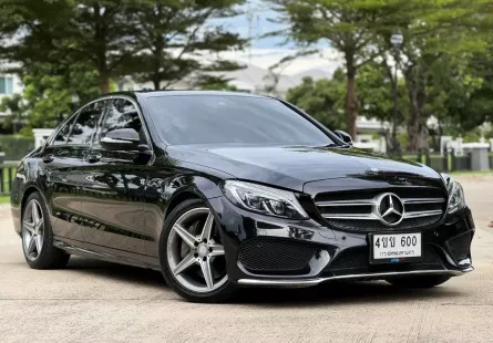 2016 Mercedes-Benz C300 2.1 Blue TEC HYBRID AMG Dynamic รถเก๋ง 4 ประตู รถสภาพดี มีประกัน ไมล์แท้  