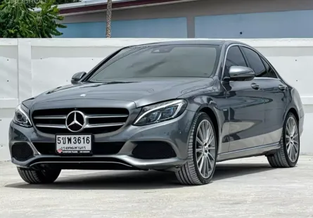 2018 Mercedes-Benz C350e 2.0 e AMG Dynamic รถเก๋ง 4 ประตู ดาวน์ 0%