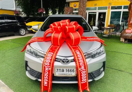 ออกรถ 0 บาท 2018 Toyota Corolla Altis 1.6 G รถเก๋ง 4 ประตู ฟรีดาวน์ ✅ผ่านการตรวจสอบคุณภาพรถยนต์