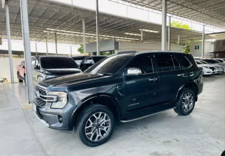 NEW FORD EVEREST 2.0 TITANIUM PLUS 2023 รถบ้าน มือแรกออกห้าง ไมล์น้อย 4 หมื่นโล TOP รับประกันตัวถัง