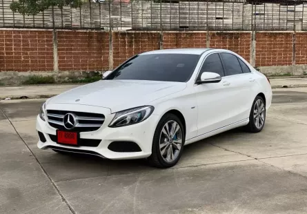 2018 Mercedes-Benz C350e 2.0 e Avantgarde Plug-in Hybrid รถเก๋ง 4 ประตู รถสวย ไมล์น้อย มือเดียว 