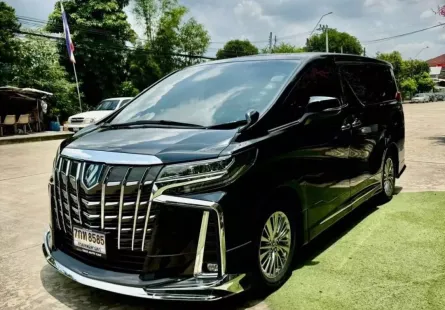 2022 Toyota ALPHARD 2.5 HYBRID SR C-Package E-Four 4WD รถตู้/MPV 