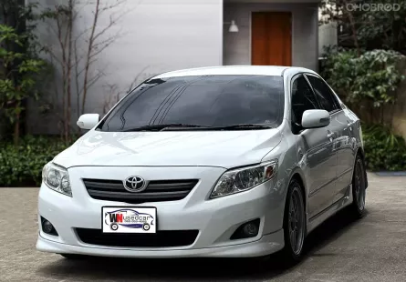 2010 Toyota Altis 1.6 E รถมือเดียวออกห้าง สวยเดิม สภาพนางฟ้า ชุดแต่งรอบคัน