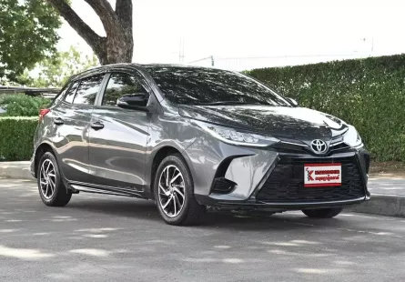 Toyota Yaris 1.2 Sport 2021 รถบ้านมือเดียวเช็คศูนย์ทุกระยะ ชุดแต่งสปอร์ตจากศูนย์ ฟรีดาวน์ได้ 