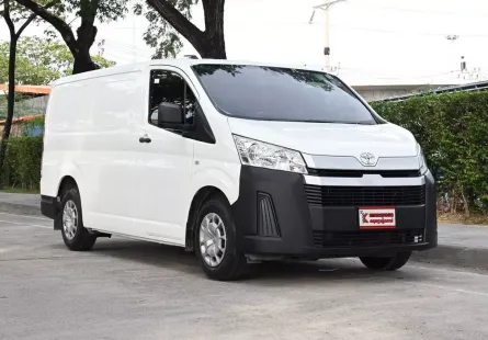 Toyota Hiace 2.8 ECO 2021 รถตู้เตี้ยใช้บรรทุกของพร้อมใช้งาน โฉมล่าสุด