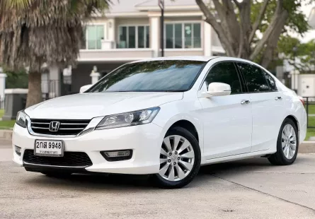 2014 Honda ACCORD 2.0 E i-VTEC รถเก๋ง 4 ประตู 