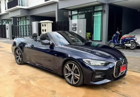 2024 BMW 430i 2.0 430i Convertible M Sport Cabriolet รถสภาพดี มีประกัน ไมล์น้อย มือเดียวป้ายแดง 