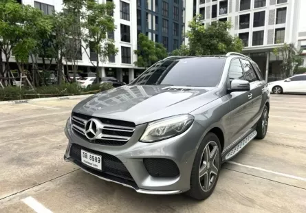 2016 Mercedes-Benz GLE500 3.0 e 4MATIC AMG Dynamic 4WD SUV เจ้าของขายเอง รถบ้านมือเดียวไมล์น้อย 