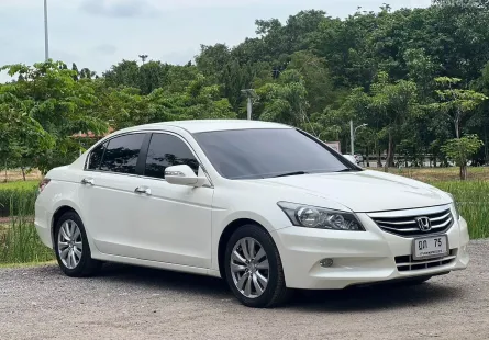 2012 Honda ACCORD 2.4 EL NAVI รถเก๋ง 4 ประตู 