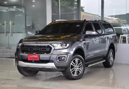 Ford RANGER 2.0 Hi-Rider WildTrak ออโต้ ปี 2020 สวยสภาพป้ายแดง ไมล์น้อยเข้าศูนย์ รถบ้านแท้ๆ ฟรีดาวน์