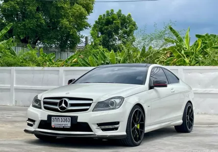 2012 Mercedes-Benz C180 AMG 1.6 รถเก๋ง 2 ประตู รถสวย