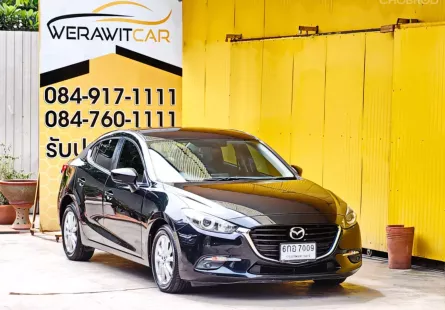 Mazda 3 2.0 C Sedan ปี 2018 เครื่อง เบนซิน รถสวย โครงสร้างบางเดิมทั้งคัน ไม่เคยเฉี่ยวชนหรือจอดแช่น้ำ